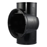 HoldRite TRPVCNH6 6 in PVC No Hub DWV Test Cleanout Tee Only