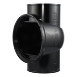 HoldRite TRPVCNH6 6 in PVC No Hub DWV Test Cleanout Tee Only
