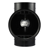 HoldRite TRPVCNH6 6 in PVC No Hub DWV Test Cleanout Tee Only - 2