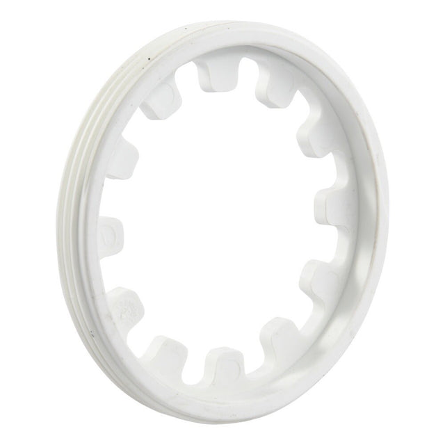 HoldRite TRSPVC2 2 in White PVC Spanner Ring for TestRite DWV Test Cleanout Tees