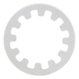 HoldRite TRSPVC2 2 in White PVC Spanner Ring for TestRite DWV Test Cleanout Tees - 3
