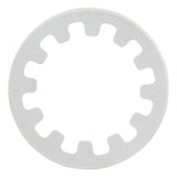 HoldRite TRSPVC2 2 in White PVC Spanner Ring for TestRite DWV Test Cleanout Tees - 3