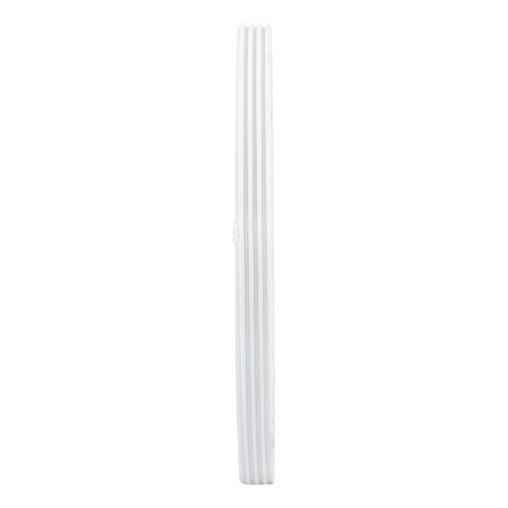 HoldRite TRSPVC4 4 in. White PVC Spanner Ring for TestRite Test Cleanout Tees - 2
