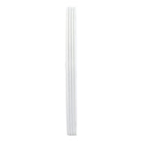 HoldRite TRSPVC4 4 in. White PVC Spanner Ring for TestRite Test Cleanout Tees - 2