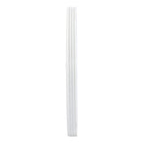 HoldRite TRSPVC4 4 in. White PVC Spanner Ring for TestRite Test Cleanout Tees - 2