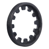 HoldRite TRSPVCNH2 2 in Black PVC No Hub Spanner Ring for TestRite DWV Test Cleanout Tee