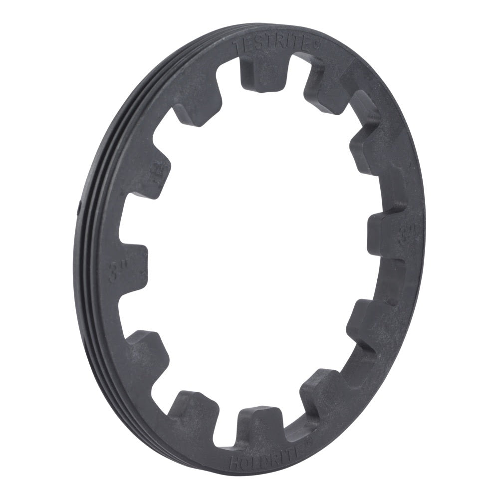 HoldRite TRSPVCNH3 3 in Black PVC No-Hub Spanner Ring for TestRite Test Cleanout Tee