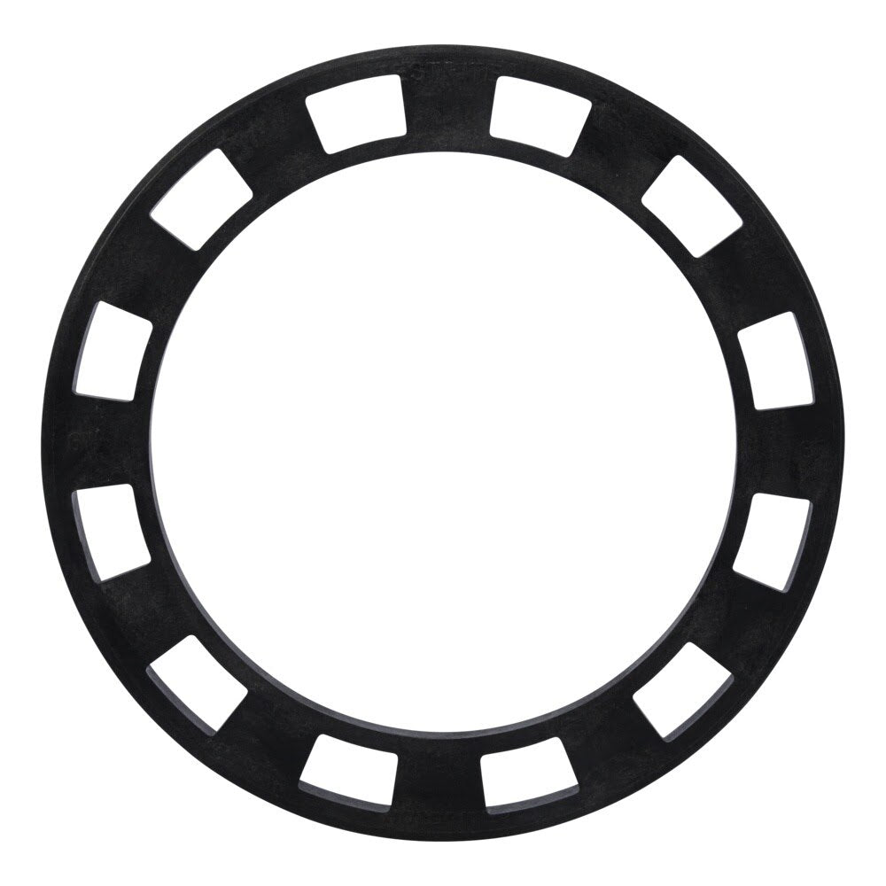 HoldRite TRSPVCNH6 6 in Black PVC No Hub Spanner Ring for No Hub Cast Iron Piping - 3