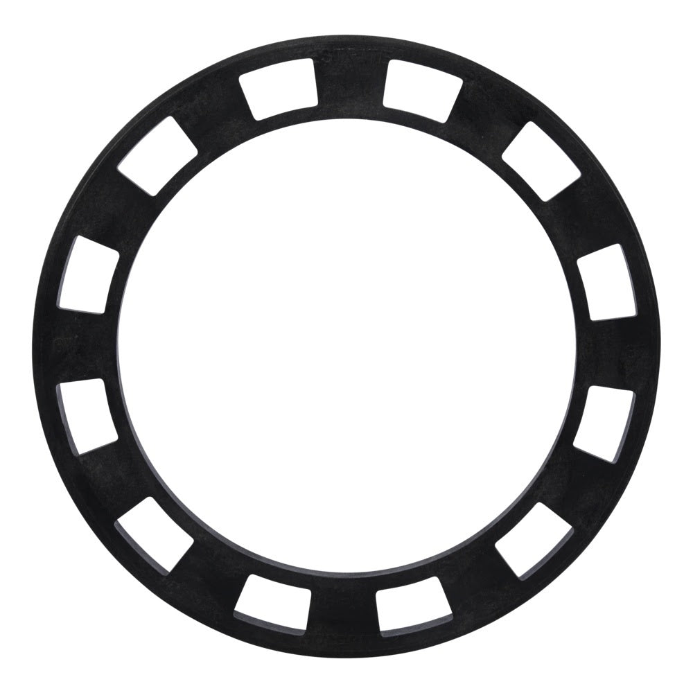 HoldRite TRSPVCNH6 6 in Black PVC No Hub Spanner Ring for No Hub Cast Iron Piping - 3