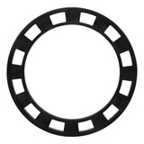 HoldRite TRSPVCNH6 6 in Black PVC No Hub Spanner Ring for No Hub Cast Iron Piping - 3