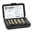 Hougen 18002 Copperhead Carbide Annular Cutter Kit 2" DOC 9/16" to 1-1/16" (5 Cutter Kit)