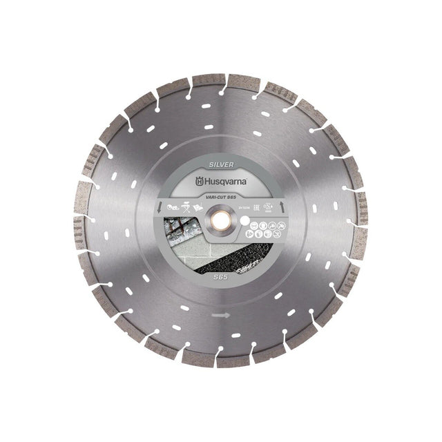 Husqvarna 534973220 Vari-Cut S65 14" Segmented Diamond Blade for Abrasive Materials