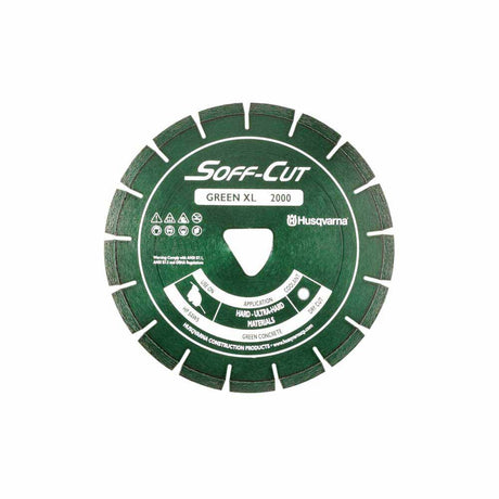Husqvarna 542777006 Elite Soff-Cut XL 2000 Blade for Green Concrete Cutting