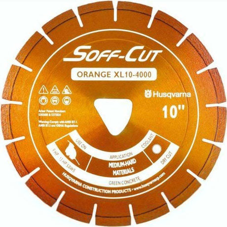 Husqvarna 542777008 XL6-4000 Blade/Skidplate for Early Entry Cutting