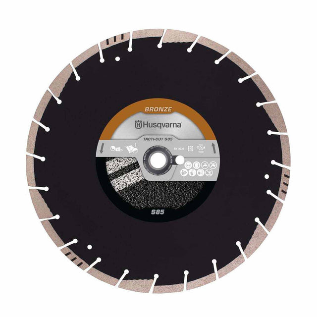 Husqvarna 546026101 Tacti-Cut S85 Diamond Blade for Asphalt Cutting