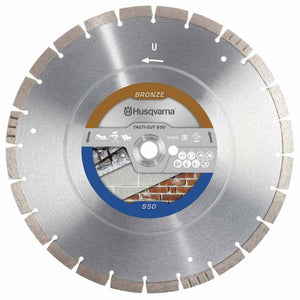 Husqvarna 579816402 Tacti-Cut S50 14" Diamond Blade (10 Pack) for Hard Materials