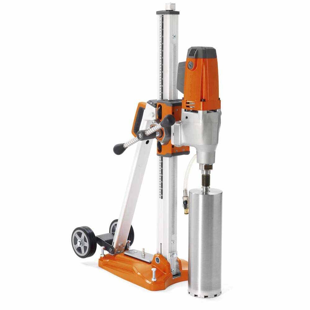 Husqvarna 965173606 Electric Core Drill with Vacuum Pump for Medium Core Drilling