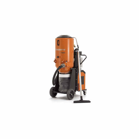 Husqvarna 967664101 T 7500 Industrial Dust Extractor, 230V 3-Phase with HEPA Filtration