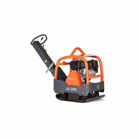 Husqvarna 967855301 LG 300 Reversible Plate Compactor with Honda GX270 Engine, 19.69 in. Plate Width