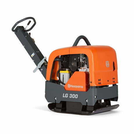 Husqvarna 967855302 LG 300 Reversible Plate Compactor with Honda GX270, 24 in. Plate