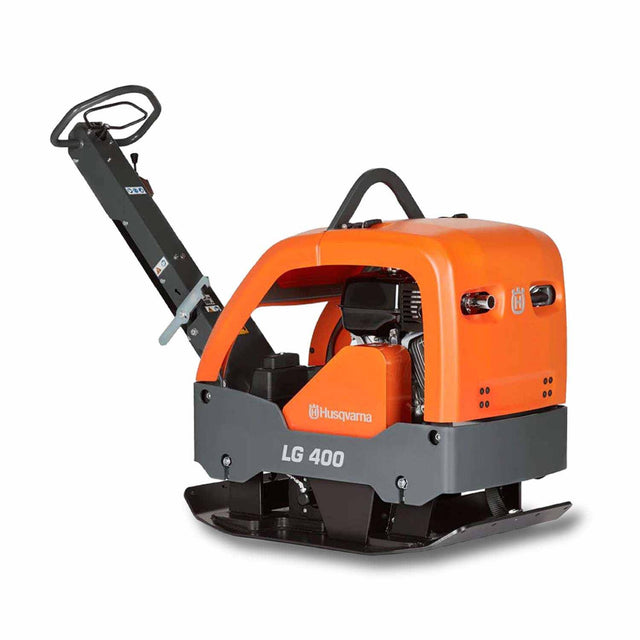 Husqvarna 967855401 LG 400 Reversible Plate Compactor with Honda GX390 Engine (25.6 in. Plate)