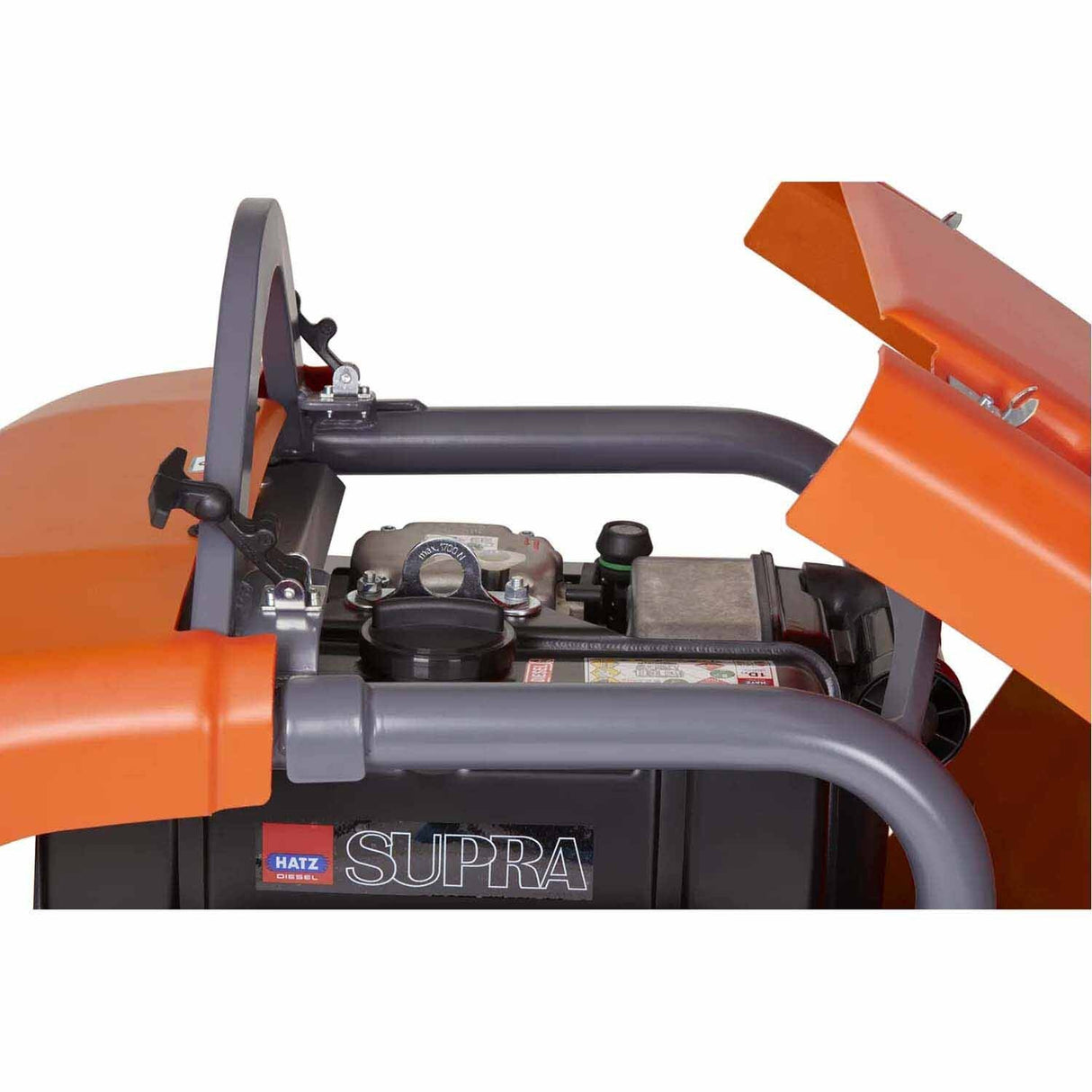 Husqvarna 967855522 LG 504 Reversible Plate Compactor, 27.56 in Plate, Hatz Diesel - 2