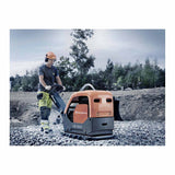 Husqvarna 967855522 LG 504 Reversible Plate Compactor, 27.56 in Plate, Hatz Diesel - 4
