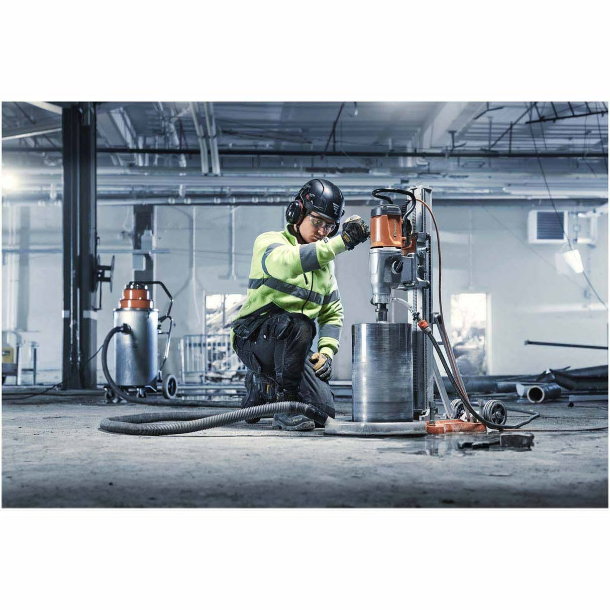 Husqvarna 970455301 DMS 400 ATS Electric Core Drill and Stand - 4