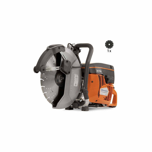 Husqvarna 970460002 K 770 SmartGuard 14 Inch Power Cutter with Blade