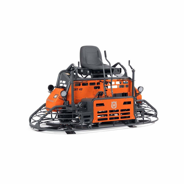 Husqvarna 970461604 CRT 48 Ride-On Power Trowel, 48 Inch, 37 hp Vanguard Petrol Engine