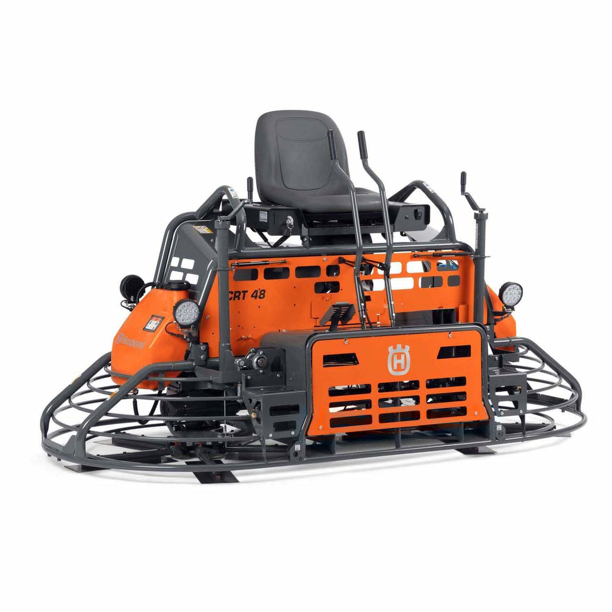 Husqvarna 970461604 CRT 48 Ride-On Power Trowel, 48 Inch, 37 hp Vanguard Petrol Engine - 4