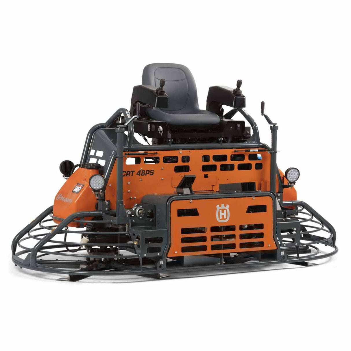 Husqvarna 970461606 CRT 48 PS Ride-On Power Trowel with Power Steering, Vanguard 37 HP - 4