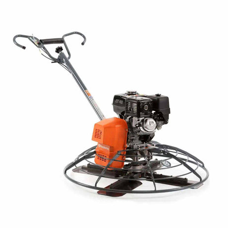 Husqvarna 970465601 CT 48 Walk-Behind Power Trowel with T-Handle, Petrol, 48 in. (7.9 hp)