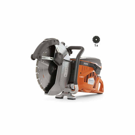Husqvarna 970494901 K 970 SmartGuard 16 in. Gas Power Cutter with Blade