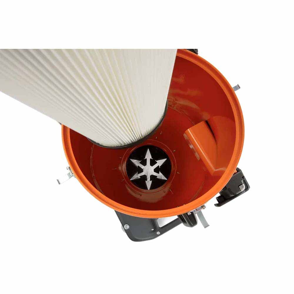 Husqvarna 970509604 Single-Phase HEPA Dust Extractor for Construction and Surface Prep - 3