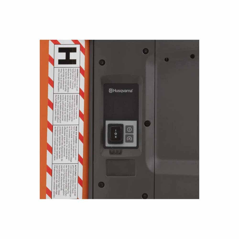 Husqvarna 970509604 Single-Phase HEPA Dust Extractor for Construction and Surface Prep - 6