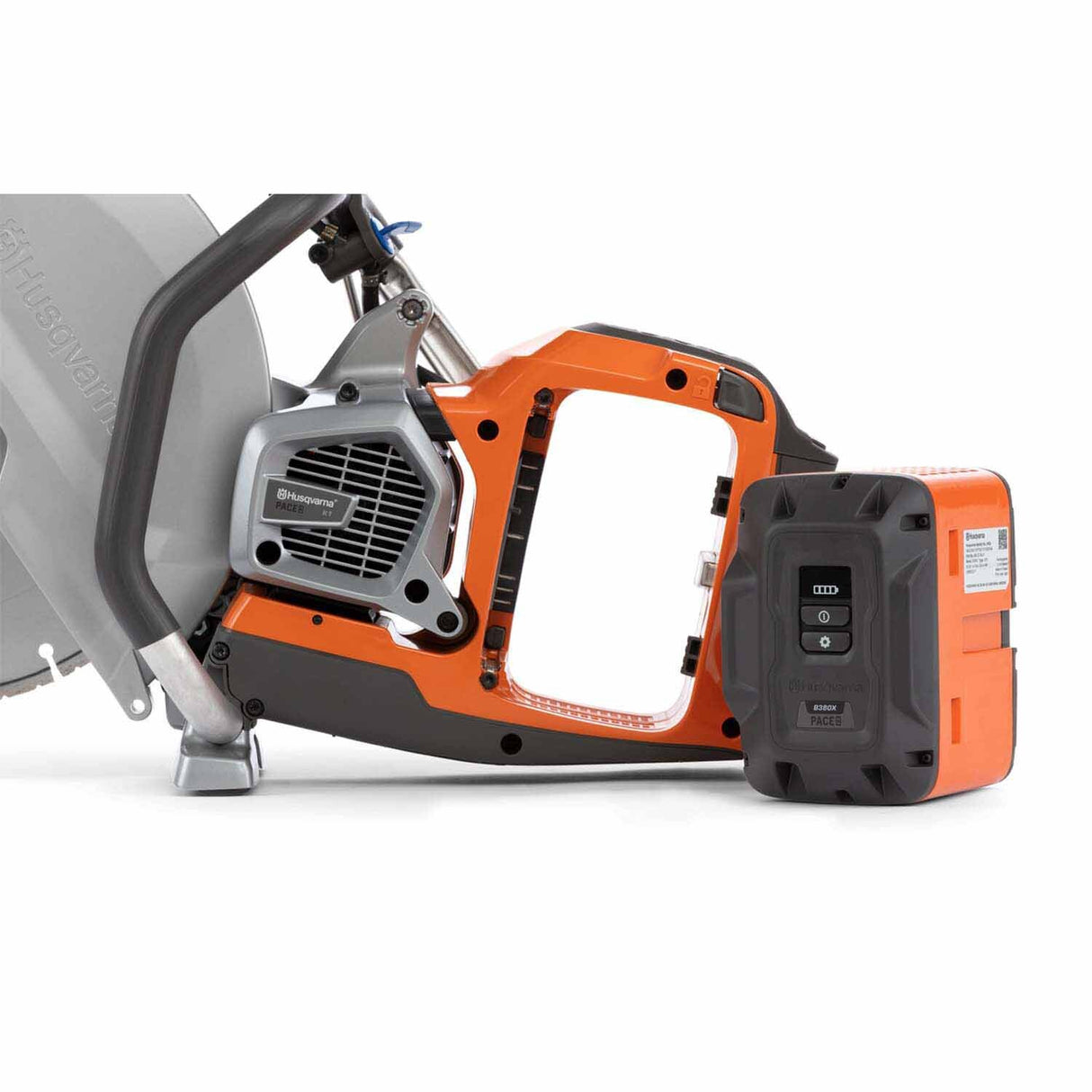 Husqvarna 970519303 K 1 PACE Rescue 12 in. Battery Power Cutter with X-Halt Brake/ Magnesium Guard - 4