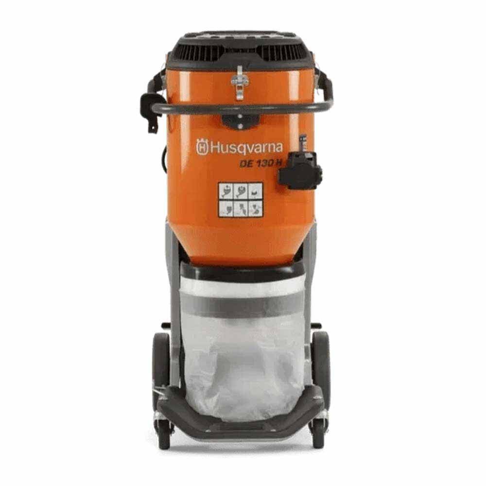 Husqvarna DE130 120V HEPA Dust Extractor Vacuum - High Productivity Dust Extraction