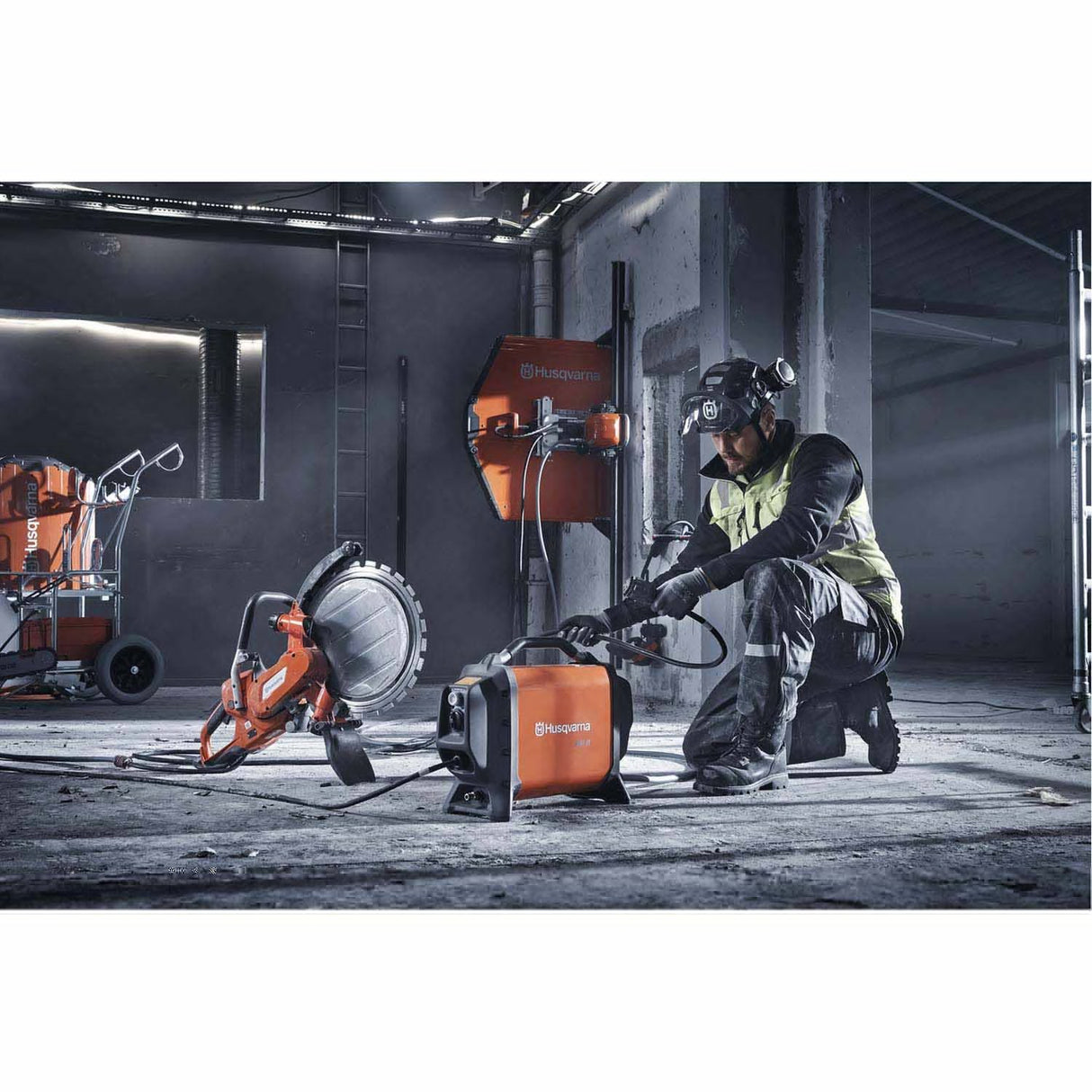 Husqvarna 970537402 PP 8 Electric Power Pack for PRIME Equipment and WS 8, 1- & 3-Phase - 6