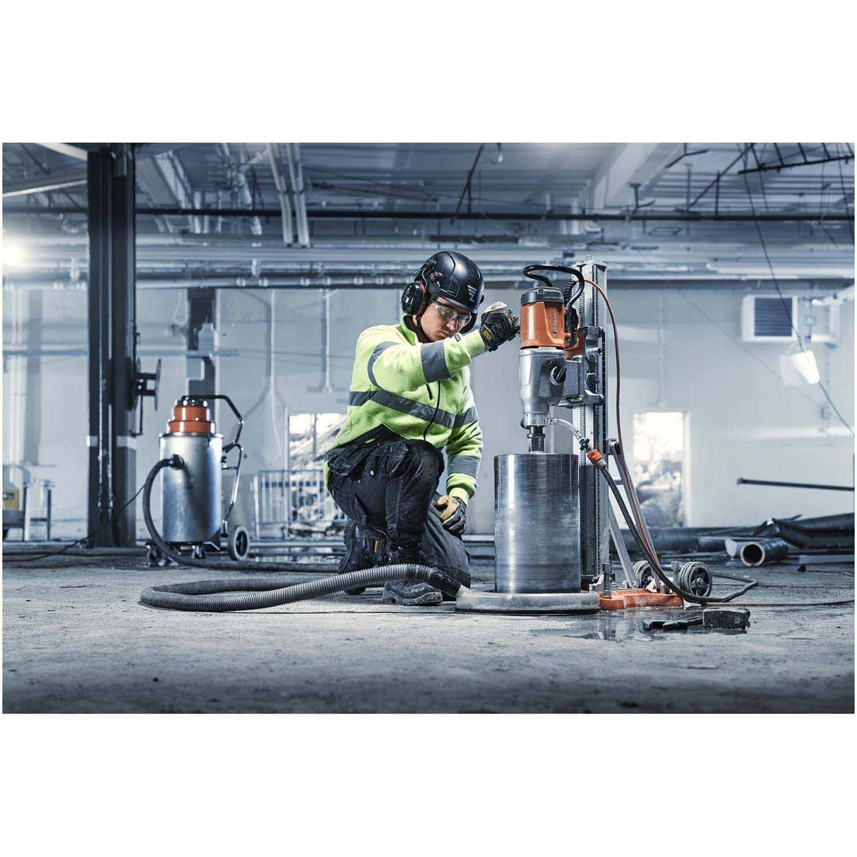 Husqvarna 970573401 DMS 430 Electric Core Drill and Stand System - 4