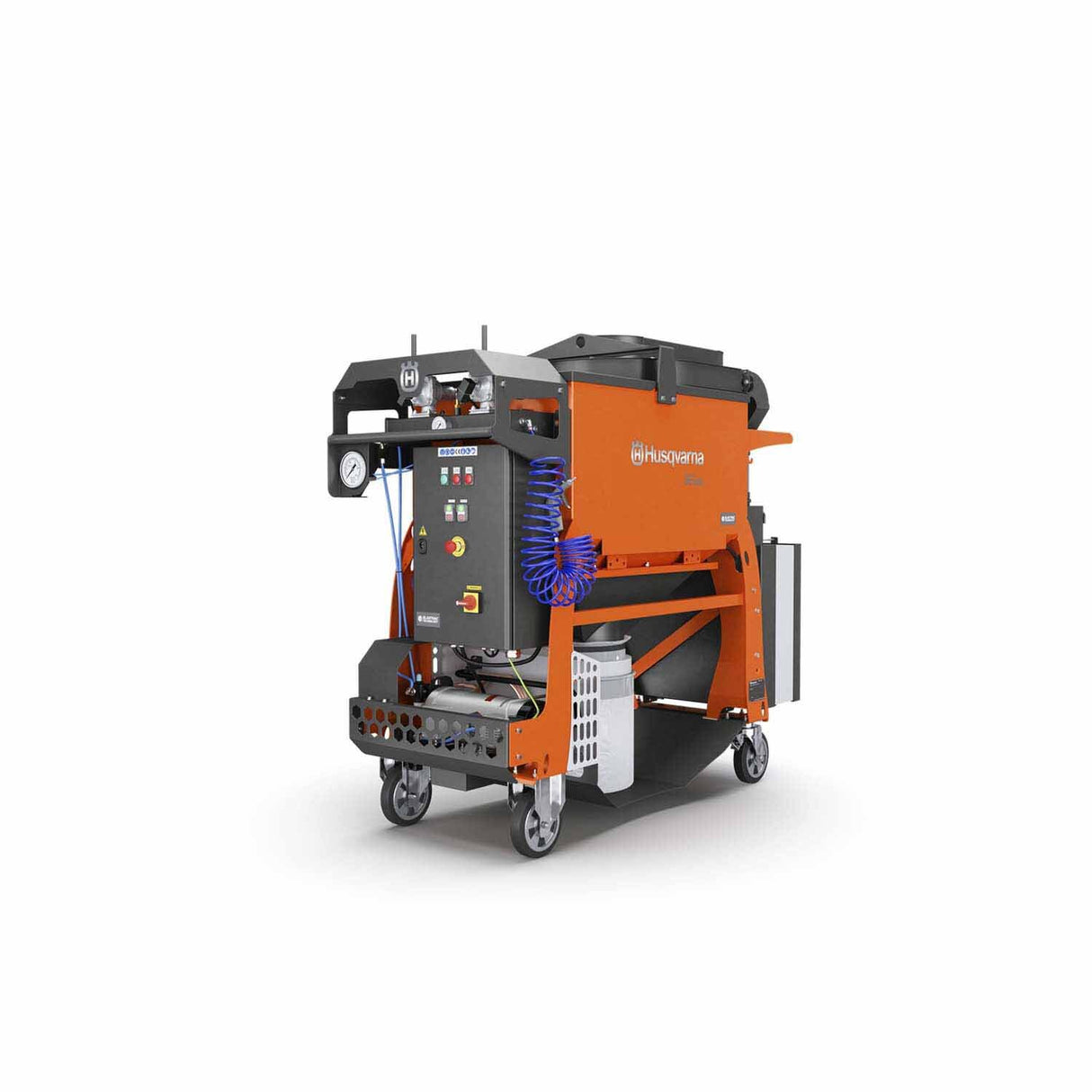 Husqvarna 970685206 Blastrac DC 655 230/480V Dust Collector with HEPA/Longopac options - 3