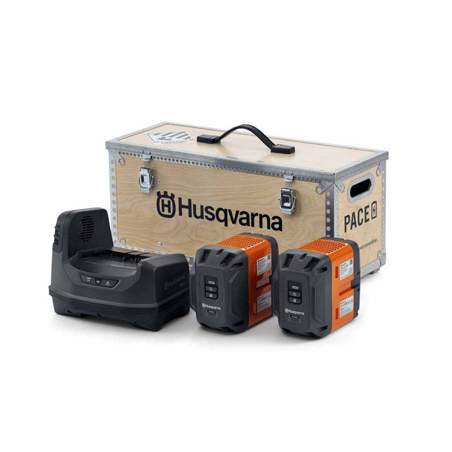 Husqvarna B750X PACE Power Kit Pro High-Capacity Battery and Charger Kit