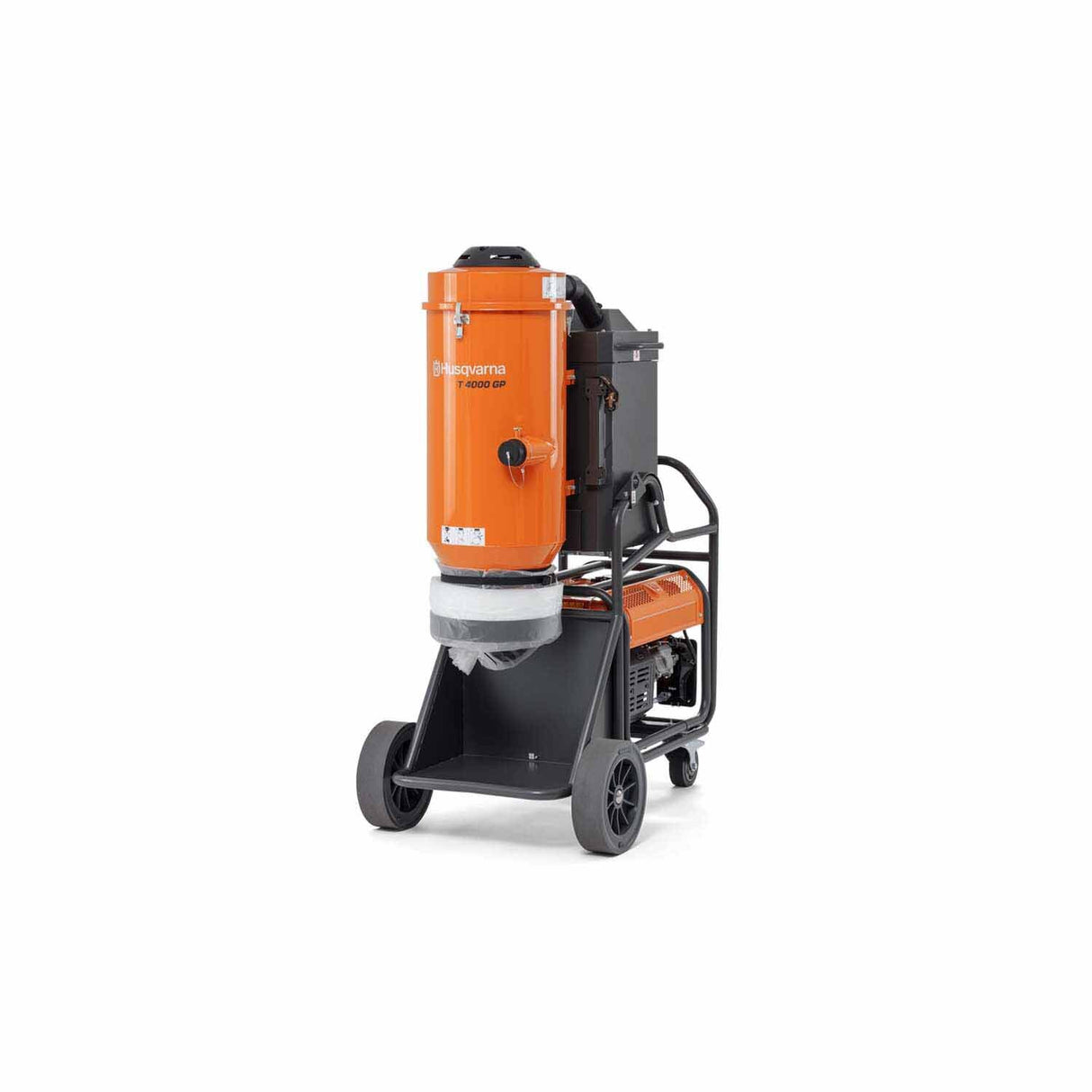 Husqvarna 970709401 T 4000 GP Petrol Dust Extractor with On-Board Generator (North America) - 4