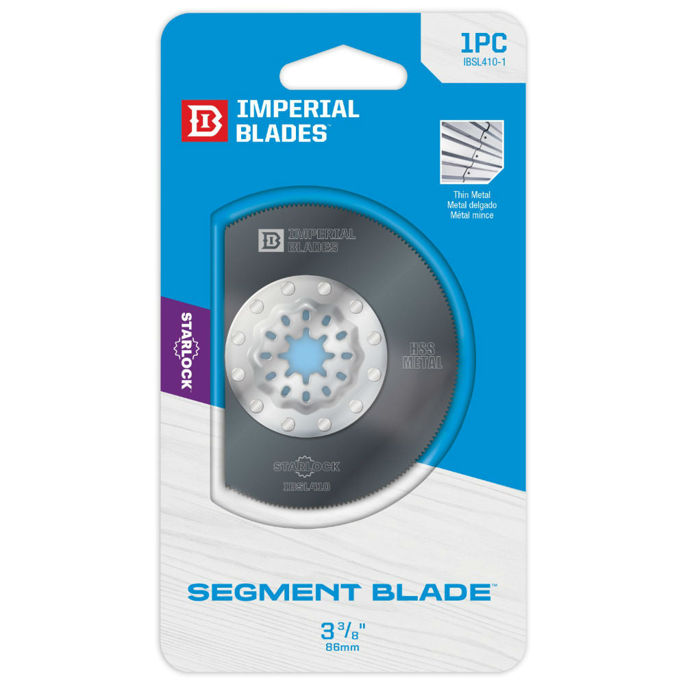 Imperial Blades IBSL410-1 3-3/8" Thin Metal Segment Blade, 1 Pc - 2