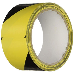 Irwin 2034300 Yellow / Black Hazard Floor Tape 2" x 54' 6mil