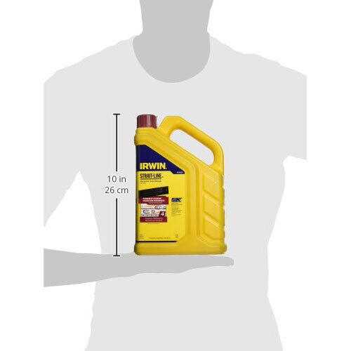 Irwin 4935525 4 lb. Crimson Red Permanent Chalk - 3