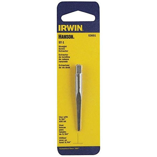 Irwin 53601 ST-1 Straight Flute Screw Extractor - 2