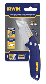 IRWIN IWHT10577 ProFlip™ Compact Fixed Blade Folding Utility Knife - 12