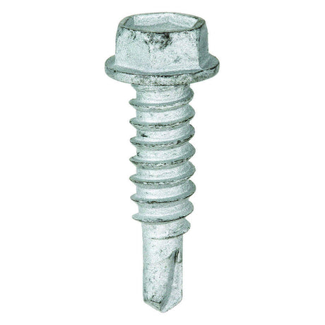 ITW Buildex 1150000 3 Pt TEKS Climaseal Hex Washer Head Self-Drilling Screw