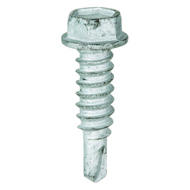 ITW Buildex 1150000 3 Pt TEKS Climaseal Hex Washer Head Self-Drilling Screw